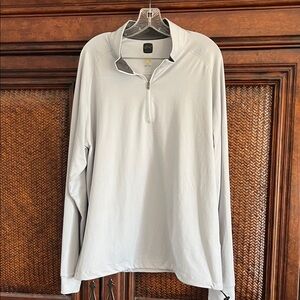 Greg Norman Collection Silver Long Sleeve Shirt
